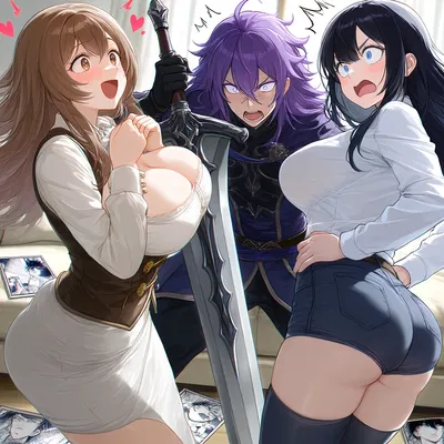 Isekai Otaku Invasion - Beautiful Swordsman