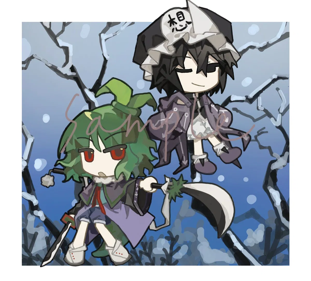 Kuroji Shitodo & Adagumo no Saragimaru [Len'en Project]