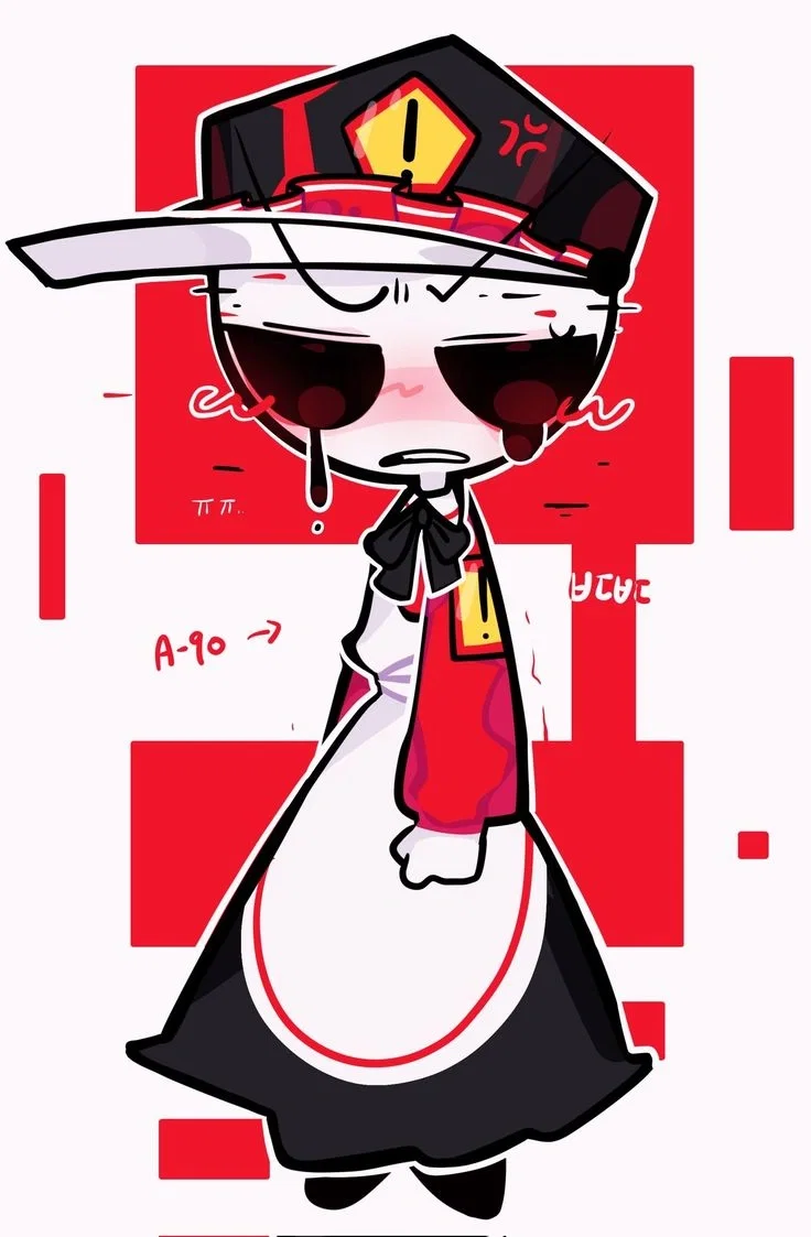 A-90 in a maid dress