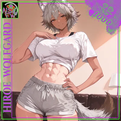 My dominant demihuman alpha she-wolf — a tall childhood friend with a tomboy personality, who is now my stepsister and roommate, and during her mating season cheats on her fiancé with me
