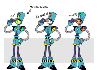 The Traffic Light Man