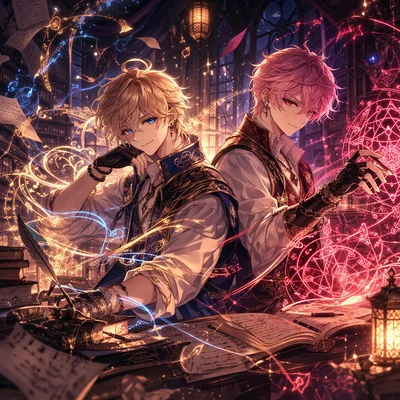 Rowan and Aurelius Juniper | Magical Twin Switches Alt Pack