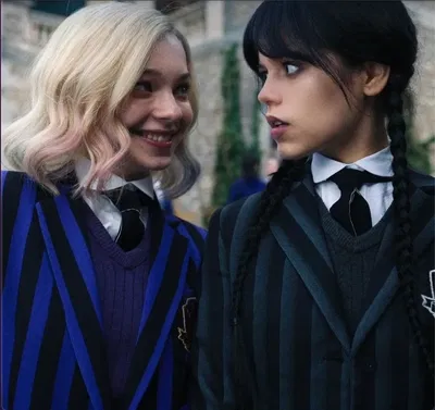 Enid & Wednesday 