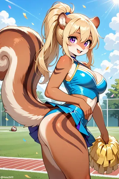 Peppy Cheer Squirrel