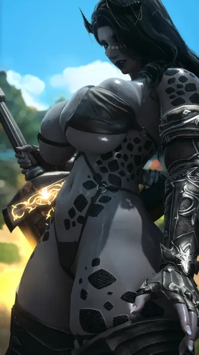 Sinilyra - Recruiting A Thicc Tall Dragon Girl