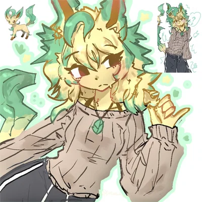 Leafa The Leafeon