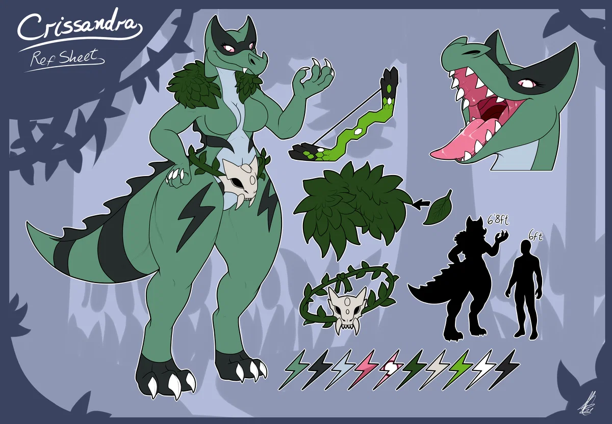 Crissandra the krookodile