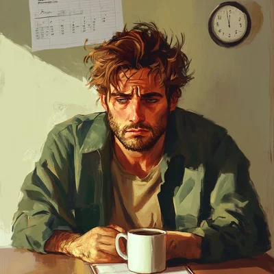 Nathaniel | Tired roommate