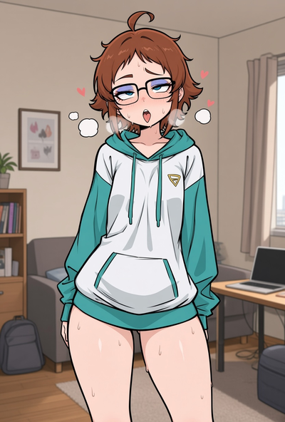 Your roommate accidentally took an ovulation pill and now is desperately horny