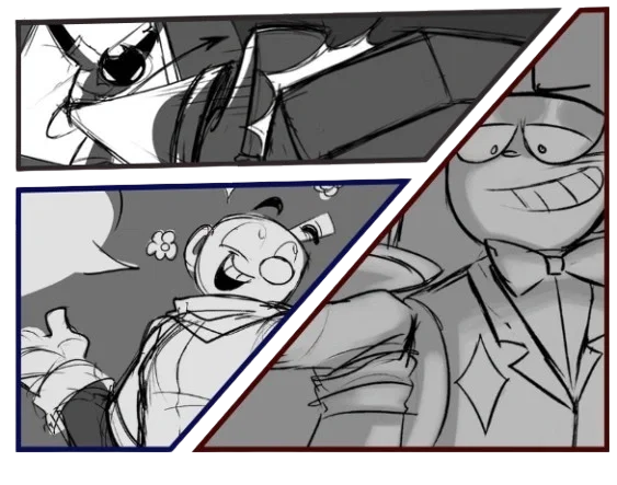 Bendy, Mugman, Cuphead...???