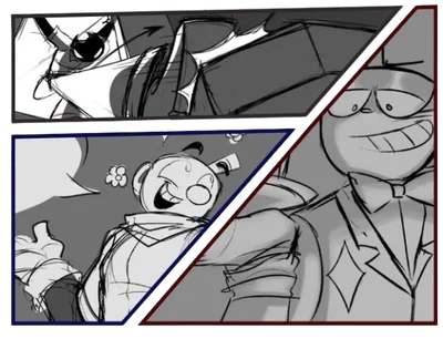 Bendy, Mugman, Cuphead...???