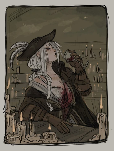 Lady Maria — Tired, drunk, and wounded