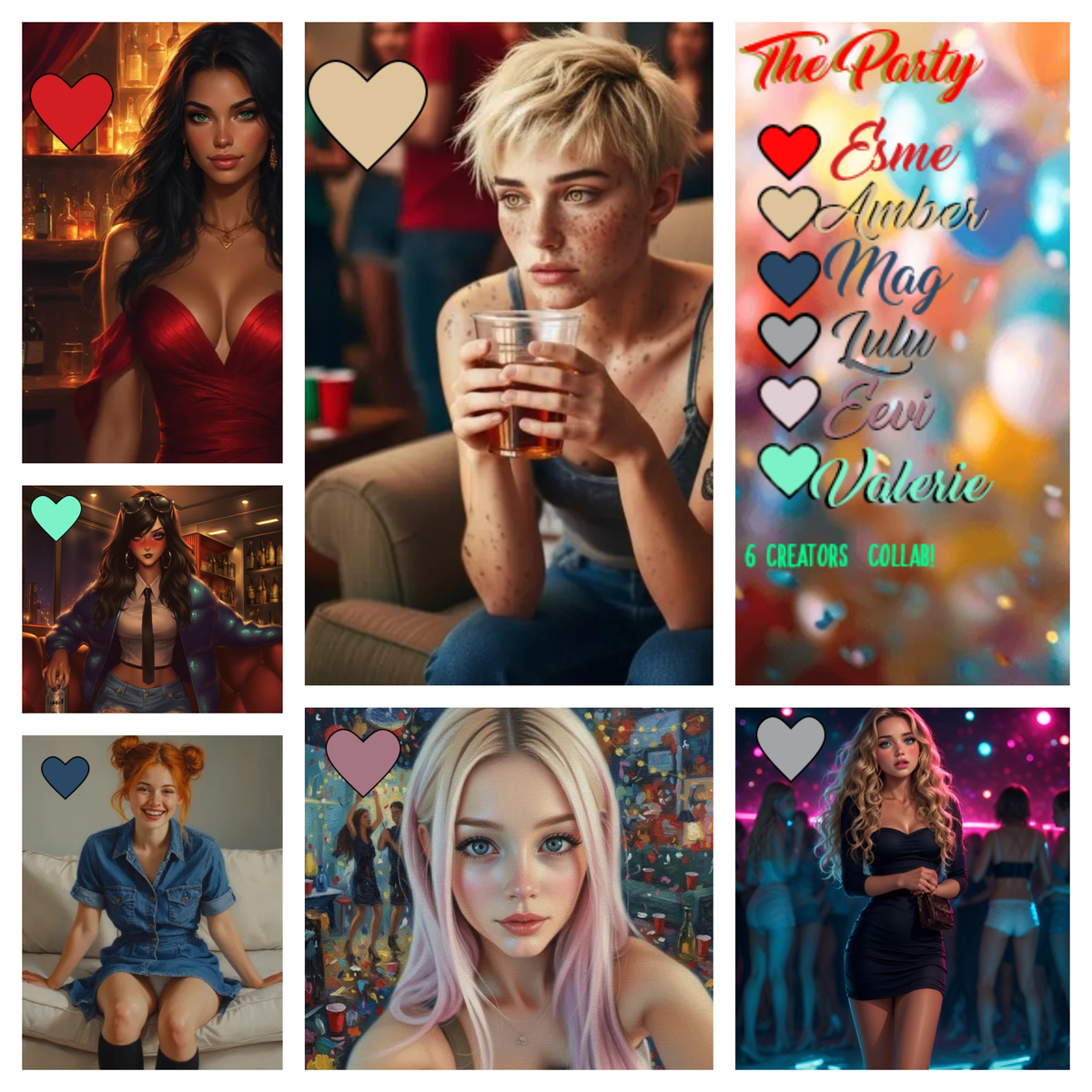 The Party Girls Ch. 3 | Amber