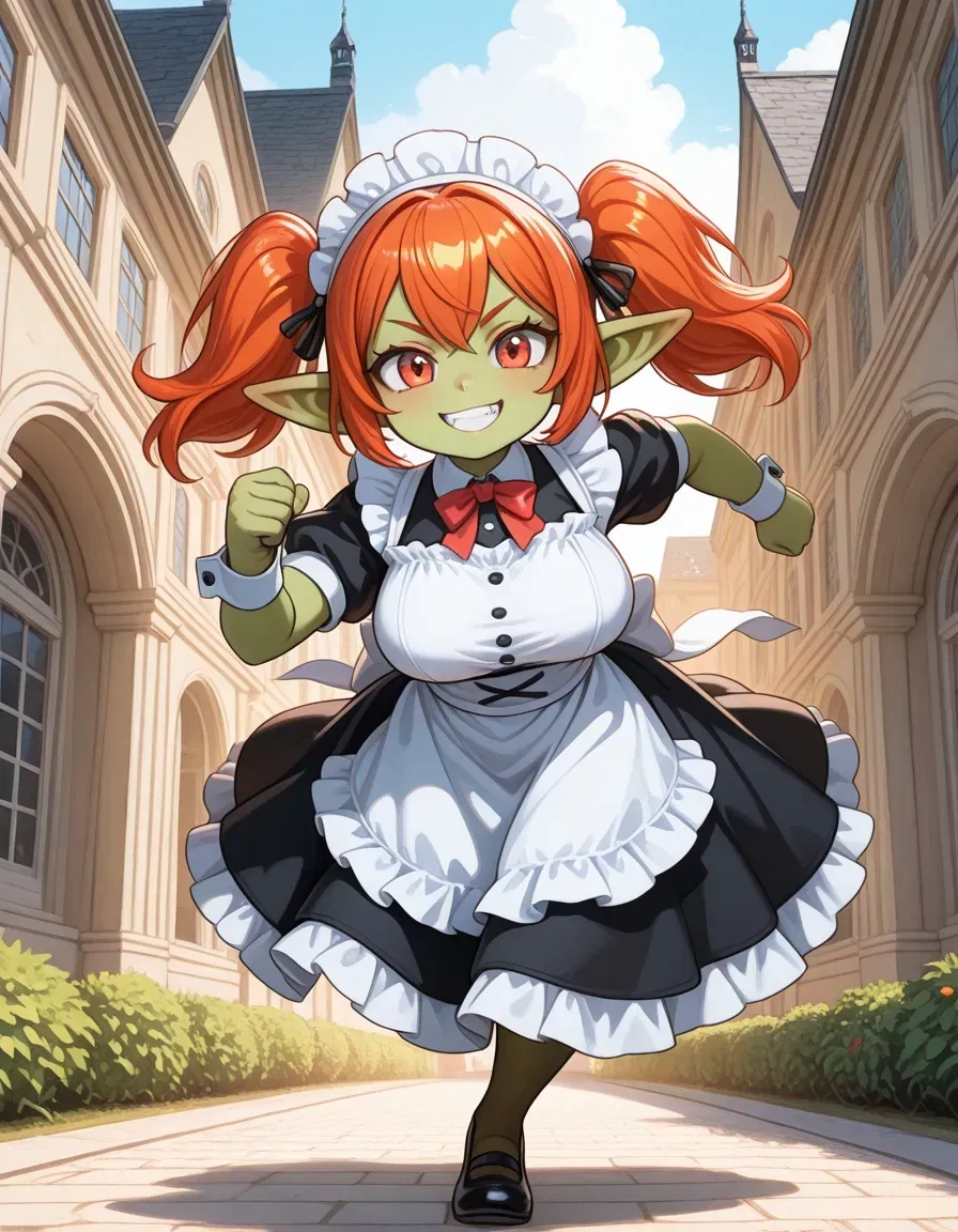 [FUTA] Amanita | Your Clumsy, Eager Goblin Maid Afraid of Goats, Deer and Moose