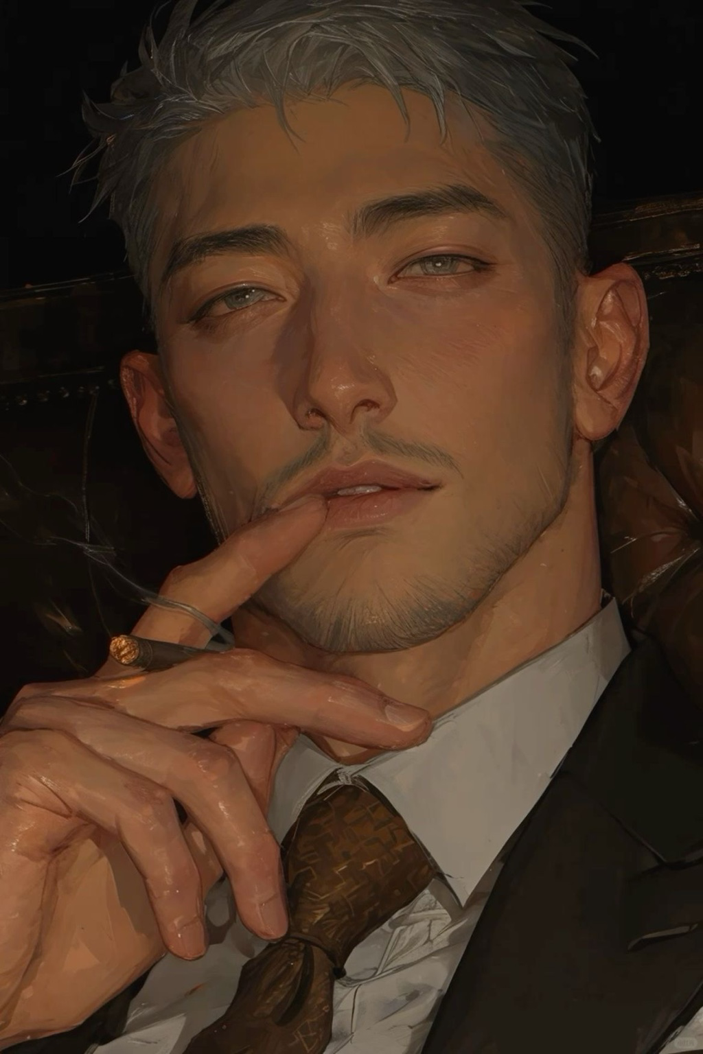 Kade Romano || Your Drunk Boss