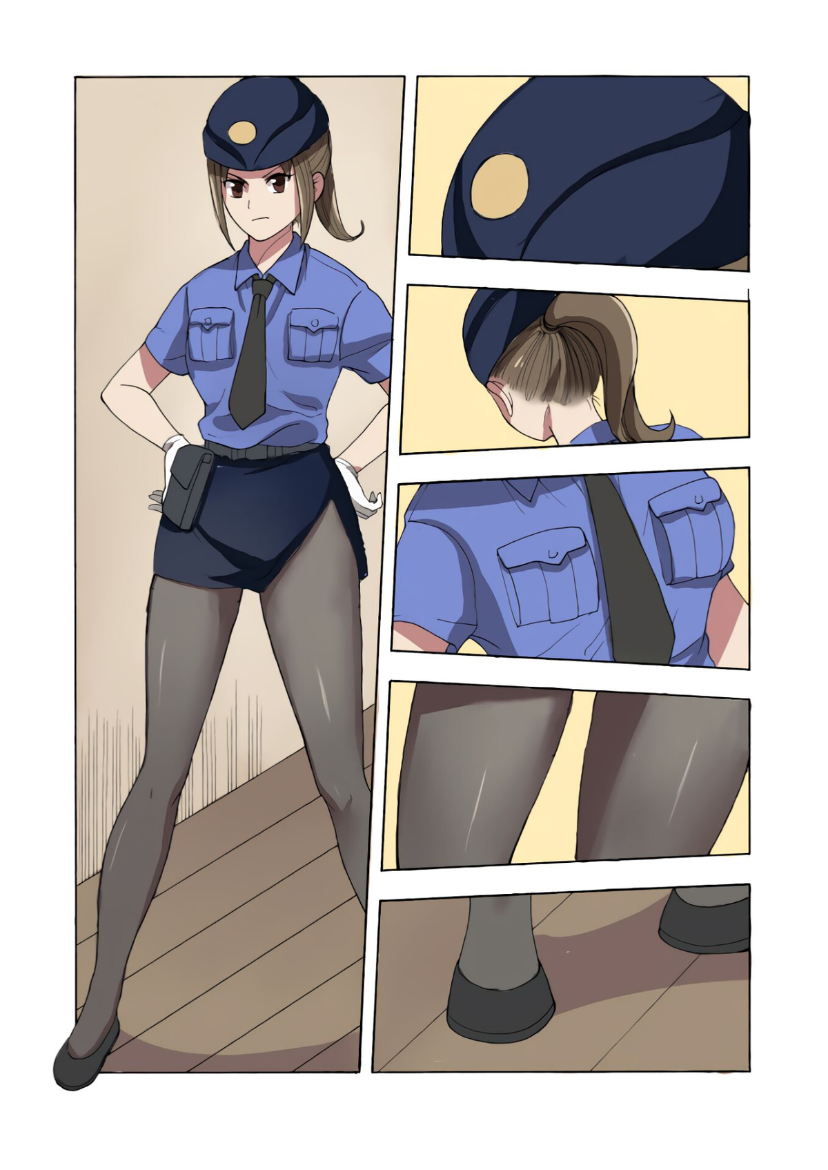 Female police zakos 