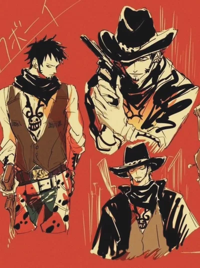 Cowboy Rules - One Piece AU