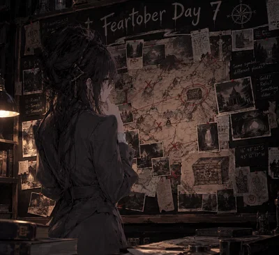 Feartober Day 7: “Seven masks. Seven faces. One woman.”
