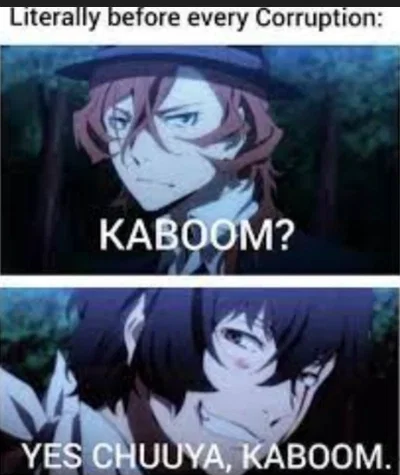 Chuuya and Dazai