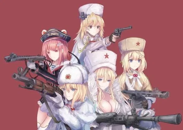 Soviet T-Dolls with a T-34-85