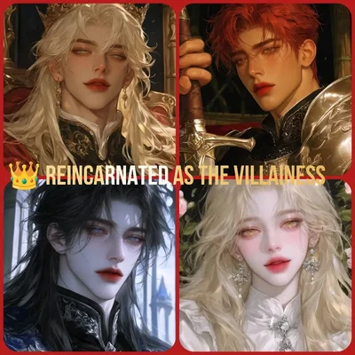 👑 REINCARNATED AS THE VILLAINESS
