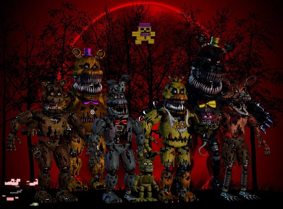 fnaf 4 plays DND part 1/2