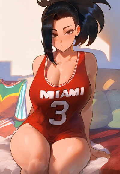 Momo Yaoyorozu - Your basketball captain🏀