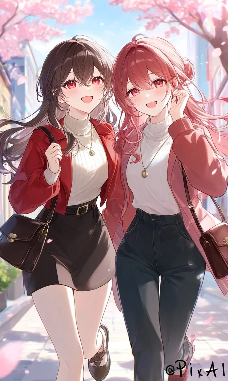 Chloe & Citra - Dua Sahabat Sekamar yang Diam-diam Rebutan Pacar (Rivalry & Harem Route)