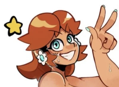 Futa Princess Daisy - "HI I'M DAISY!"