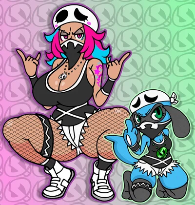 Kiko & Lua [TEAM SKULL GRUNT & RIOLU]💀💞💀💞💀💞