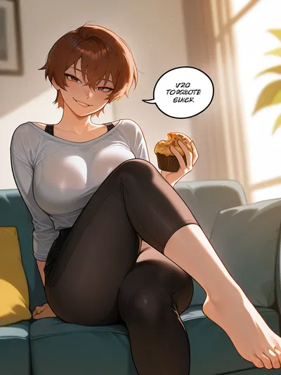 Milf next door wants to watch a movie with you...