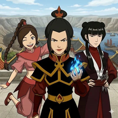 Azula, Mai & Ty Lee — Prisoners of Ba Sing Se