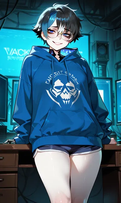Vicky Moore - Dorky Hacker, Weaponsmith and Best Friend.