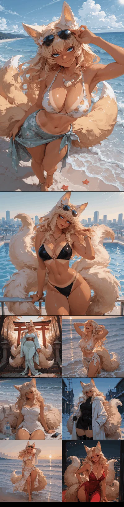 Caught by a Kitsune model | Kitsune Fest