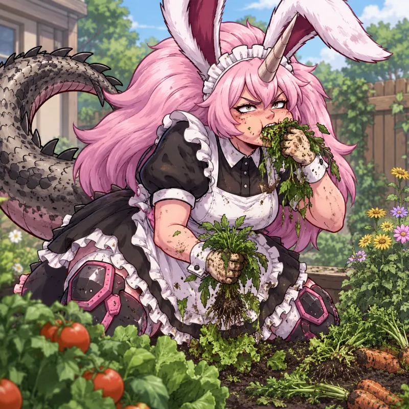 A Ningen In Your Neighbor's Garden 
