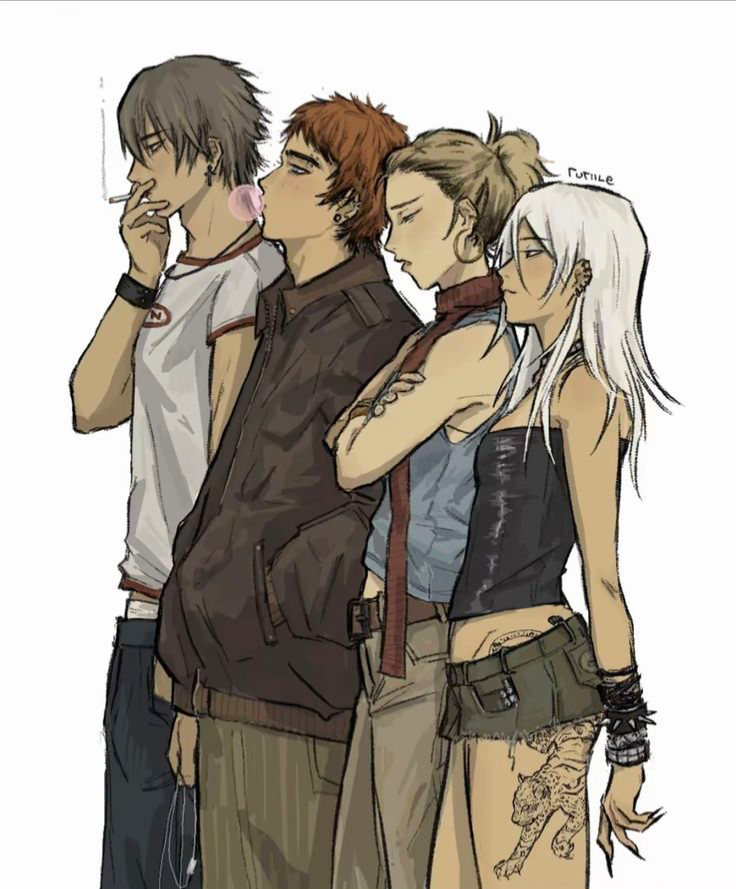 Fair-weather friends - Jase, Emery, Zane, Lydia
