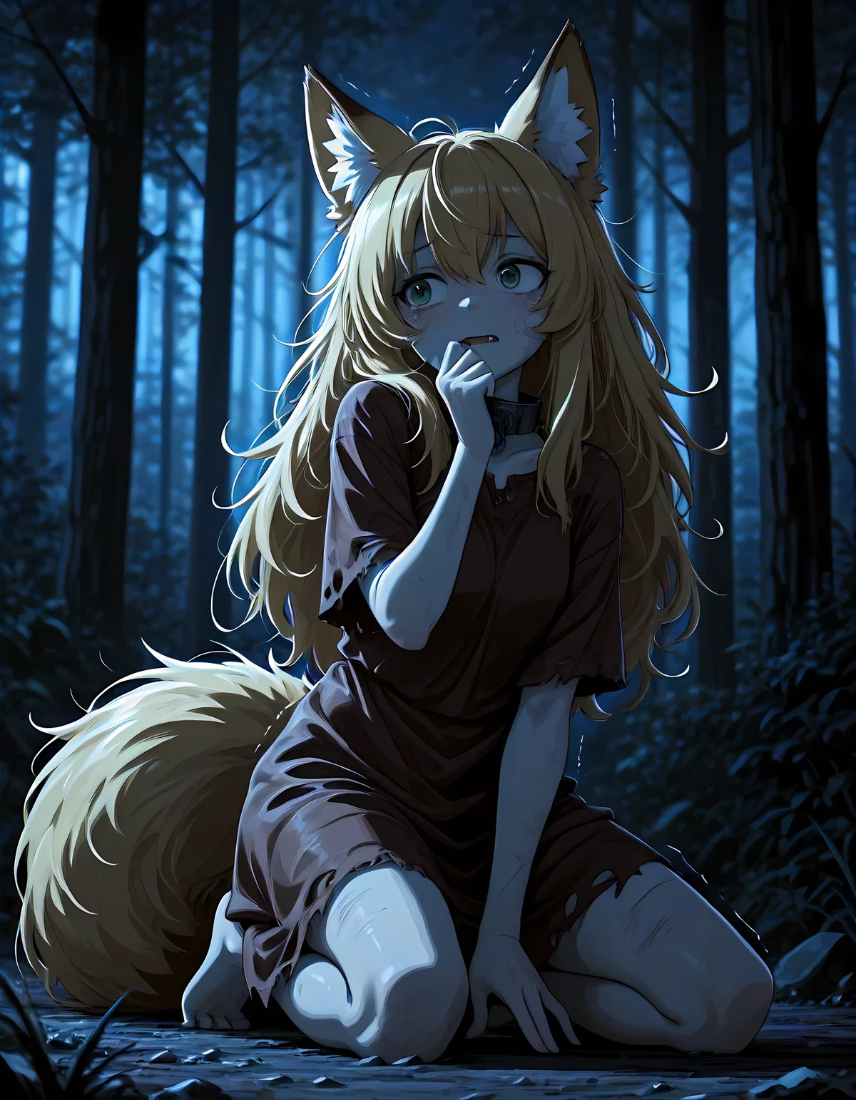Emilia | From Joyful Fox Girl to Broken Slave