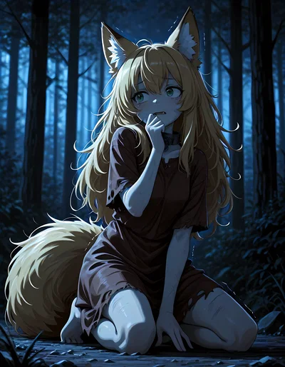 Emilia | From Joyful Fox Girl to Broken Slave