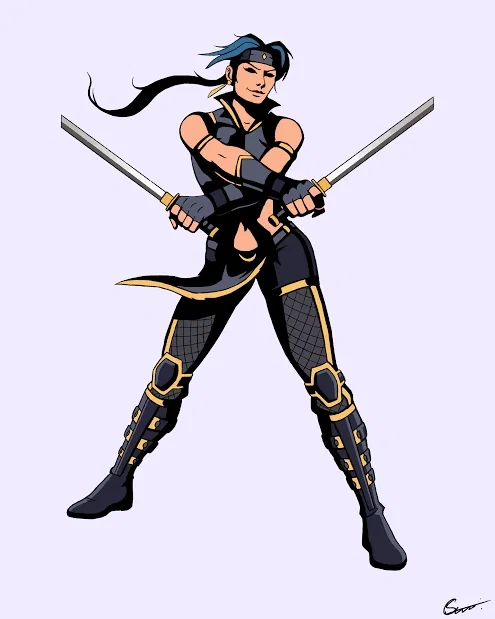Hellcate from Shadow fight 2