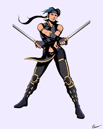 Hellcate from Shadow fight 2