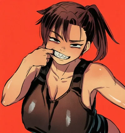 Your tomboy friend is back from prison