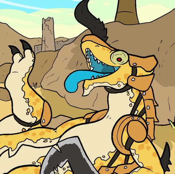 golden lizard lady 👀👀