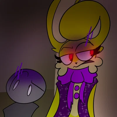 In the backrooms with Springbonnie