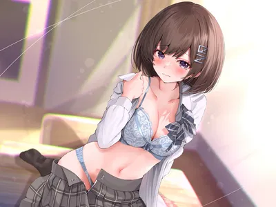 The hot, weak-willed girl who can't say No