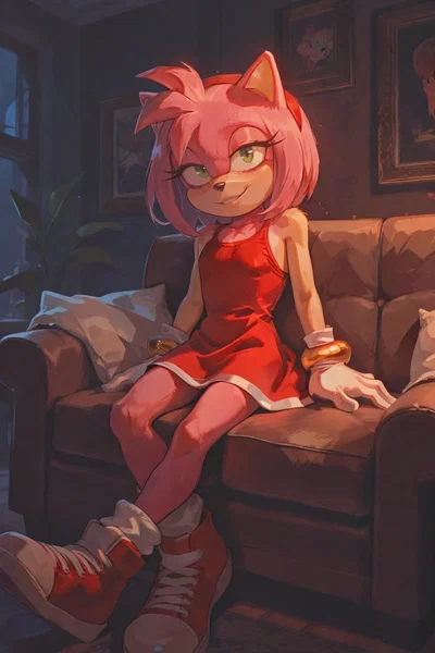 Amy Rose | She's got that style... She's got that smile... She's got the walk... She's got the talk... She's got that zing... There's just one thing... She's got a  