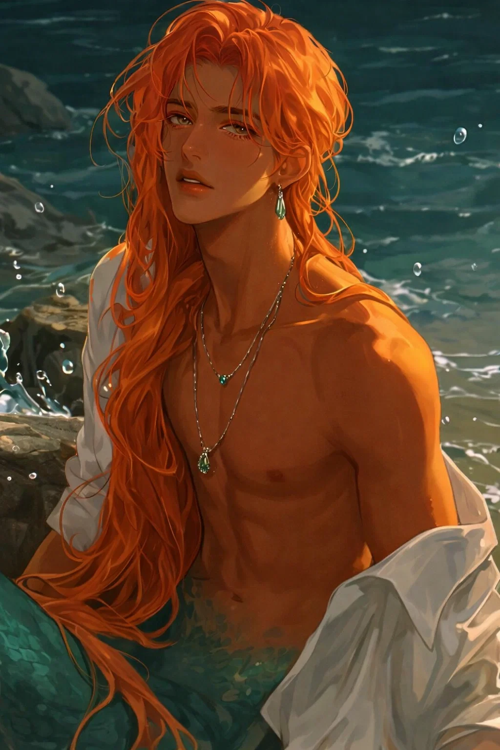 Fl🌺ren the merman 