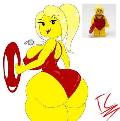 LEGO lifeguard