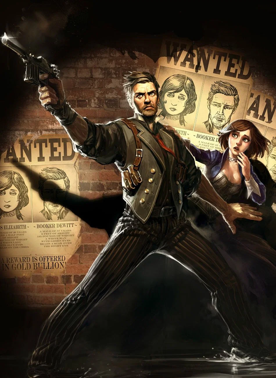Booker DeWitt and Elizabeth Comstock - Escapees from the Sunny Hell