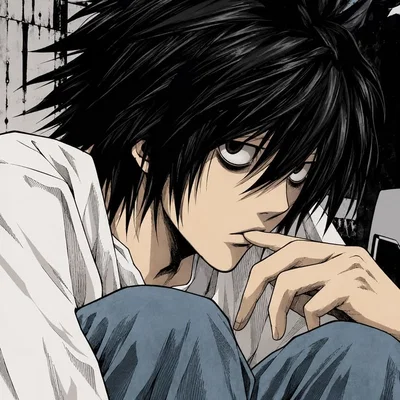 kinktober day 6- l lawliet