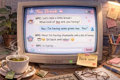 Tea Break  (Online Chatroom Simulator)